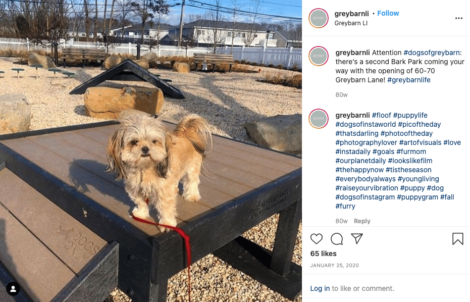 instagram screenshot of resident testimonial